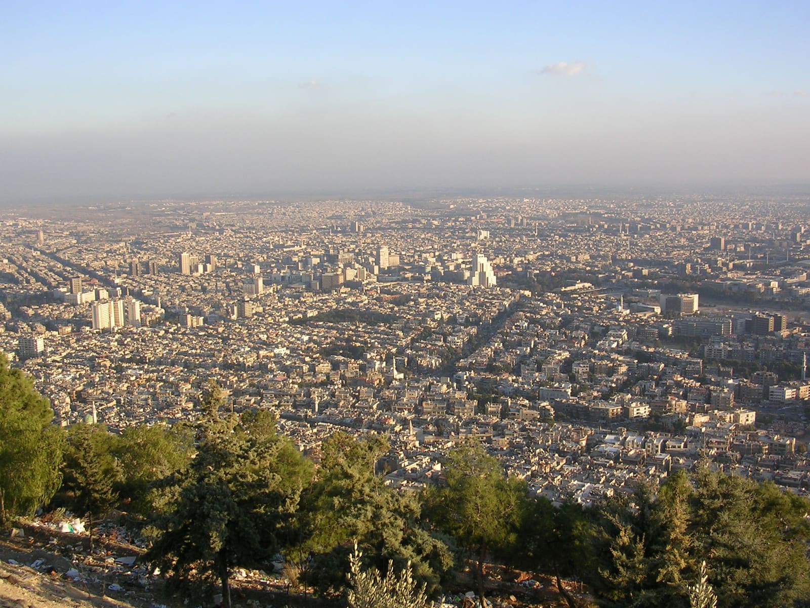 أحياء دمشق السكنية من جبل قاسيون